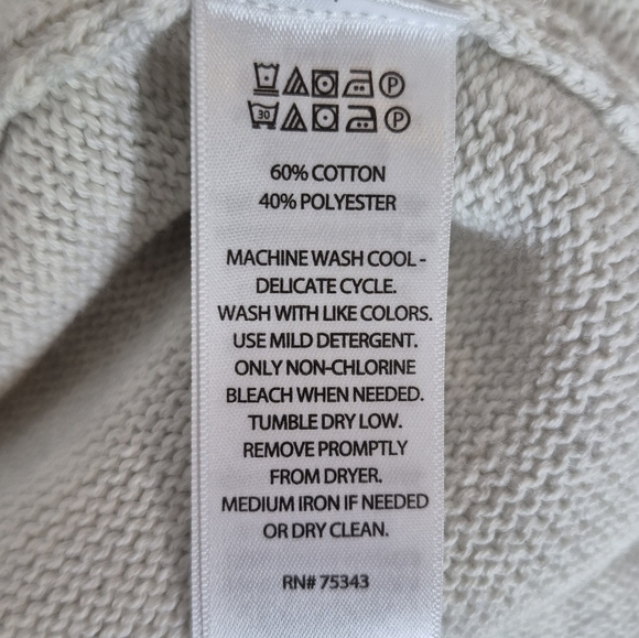 Tahari Open Front Hooded Cardigan - Size 3X - Picture 10 of 12